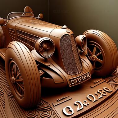 3D модель Mercedes Benz W194 (STL)